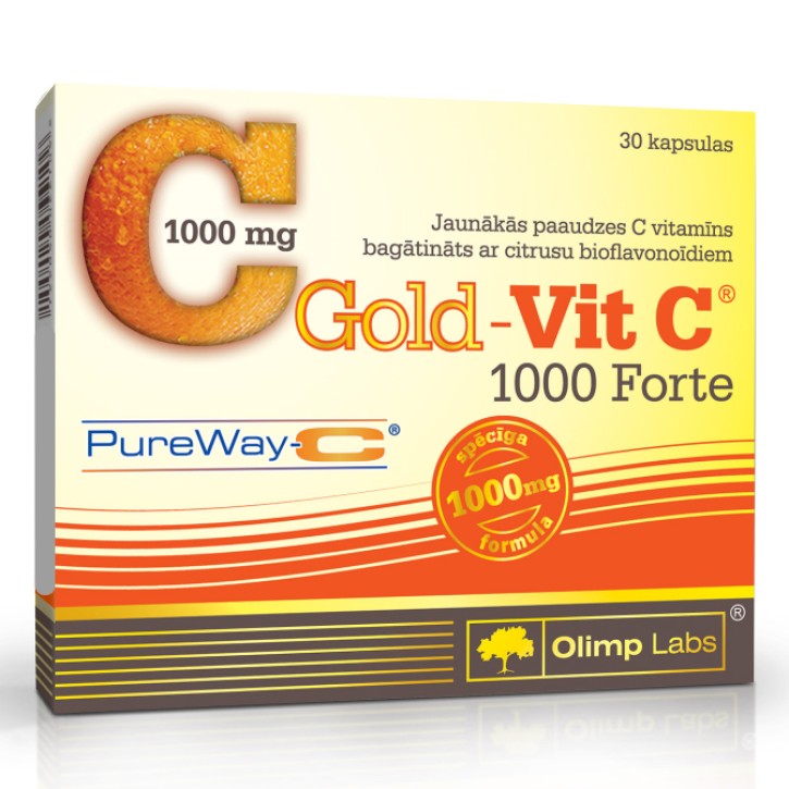 OLIMP LABS GOLD VIT. C FORTE 1000mg kapsulas N30